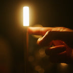 Giavi Kaarslicht Dimbare Oplaadbare Aluminium Sfeerlamp Met Warm Licht En Lange Batterijduur Voor Interieurdecoratie