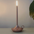 Giavi Kaarslicht Dimbare Oplaadbare Aluminium Sfeerlamp Met Warm Licht En Lange Batterijduur Voor Interieurdecoratie