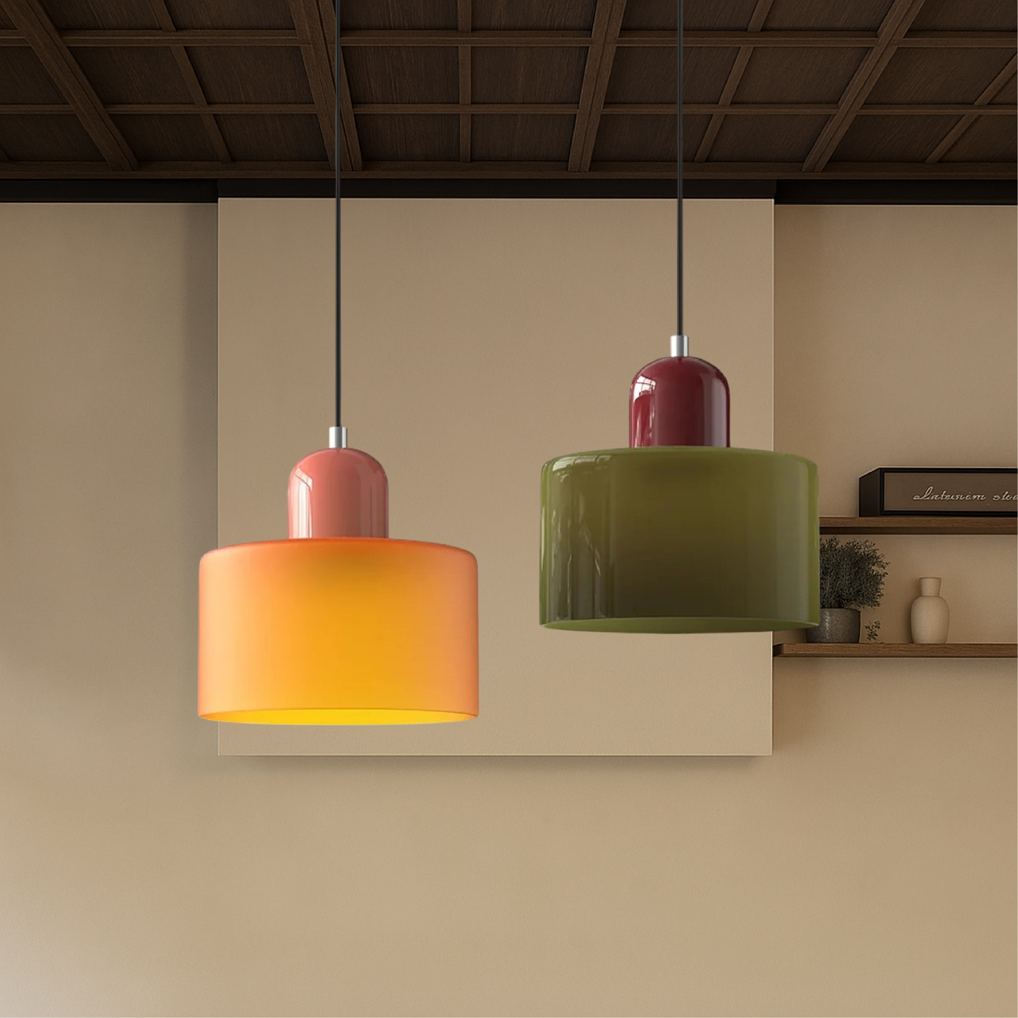 Creative Bauhaus Hanglamp – Geometrische Elegantie &amp; Tijdloos Design