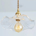 Hanglamp Glas Met Bloemrijke Ontwerp Led Pendelarmatuur