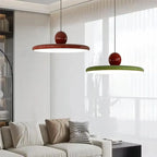 LED Hanglamp Crème met Vliegende Schotel – Metaal Verlichting