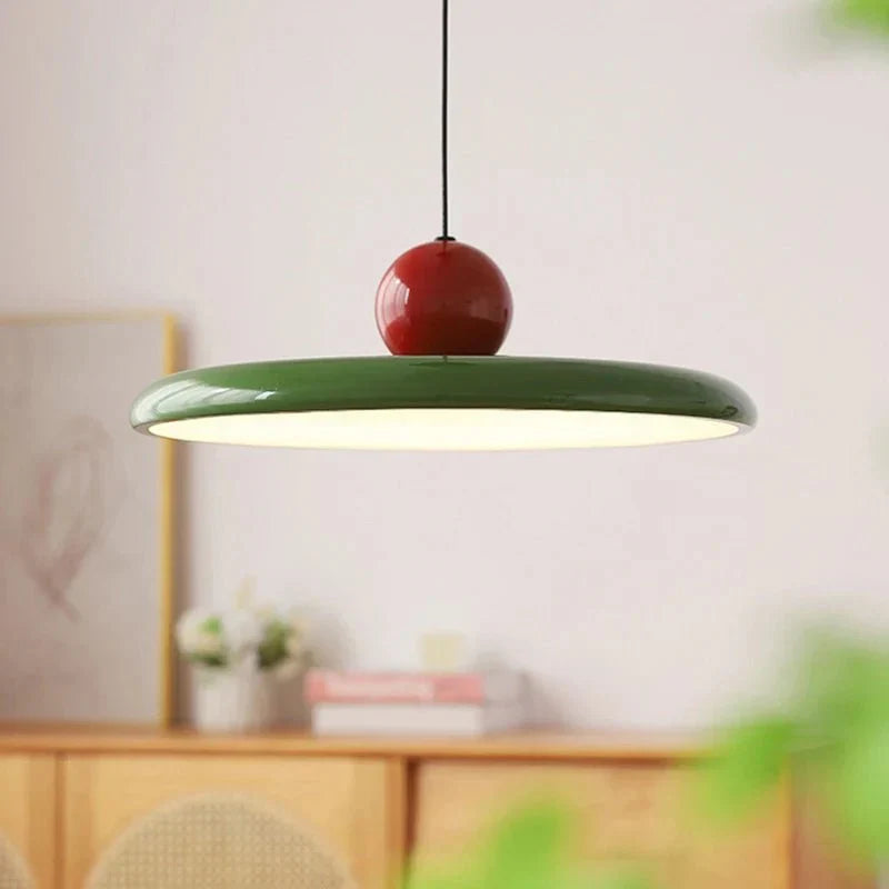 LED Hanglamp Crème met Vliegende Schotel – Metaal Verlichting