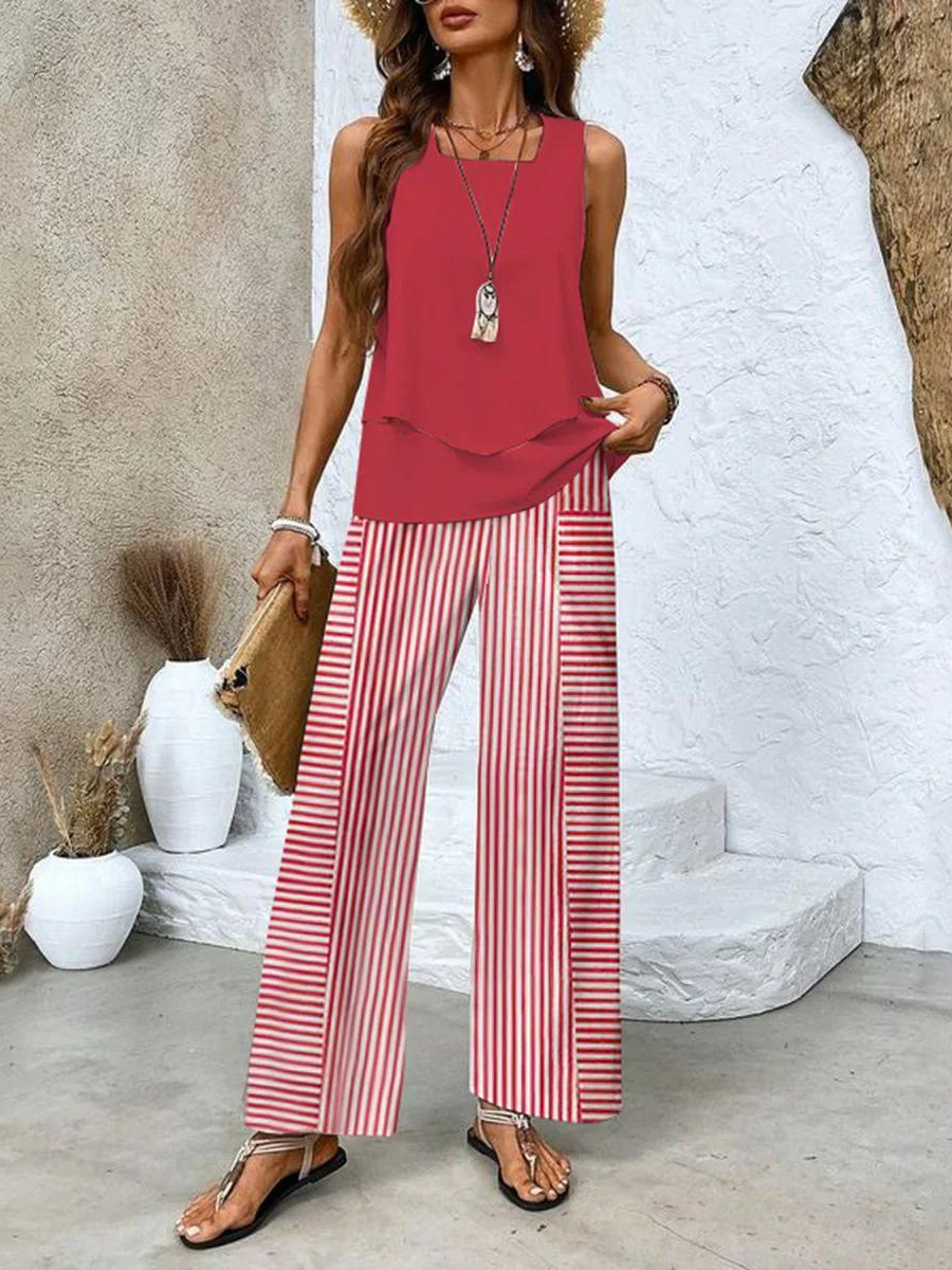 Nora - Elegante 2-delige zomerset 1