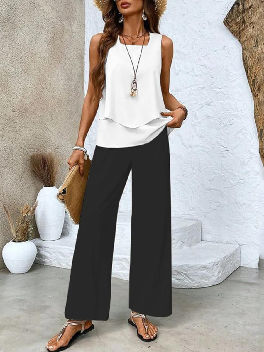 Nora - Elegante 2-delige zomerset 5