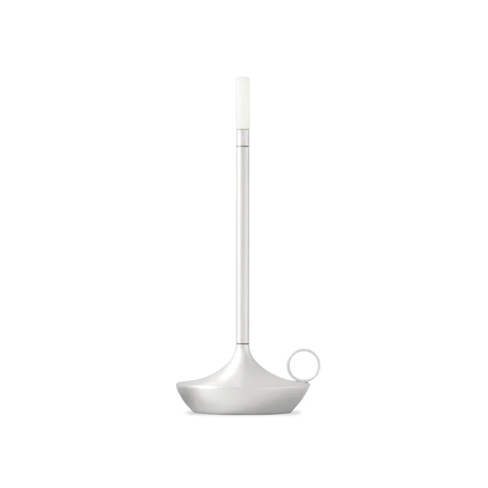 Nordlight Pillar I Dimbare LED Tafellamp – Geborsteld Aluminium