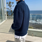 Llonga - Nordic Half-Zip Sweater