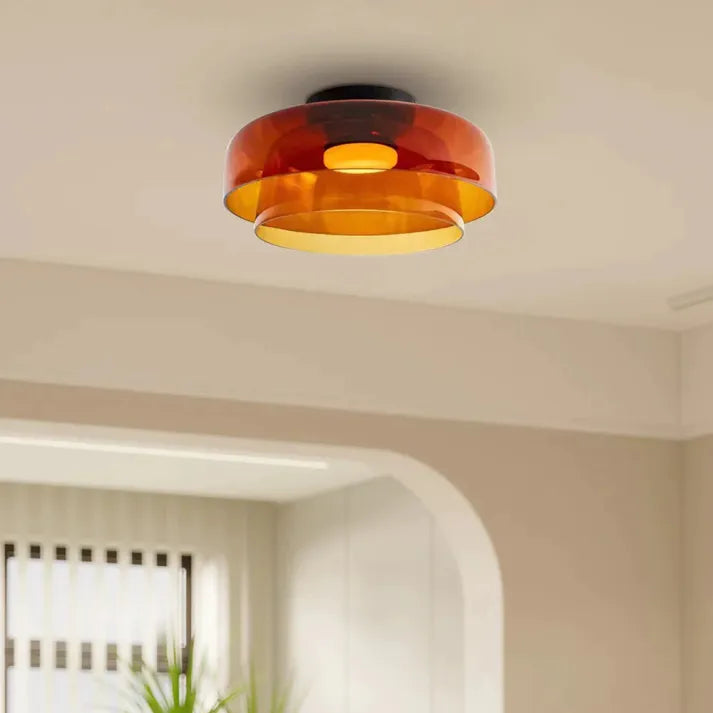 GlassLuxe – Middeleeuwse plafondlamp