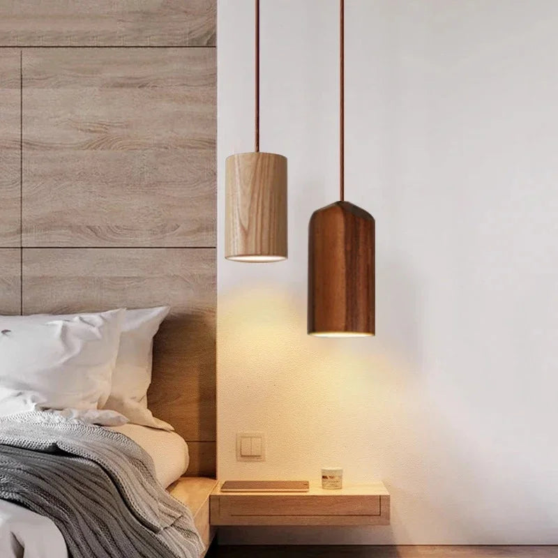 NordicGlow - Scandinavische Houten Hanglamp-4