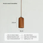 NordicGlow - Scandinavische Houten Hanglamp-1