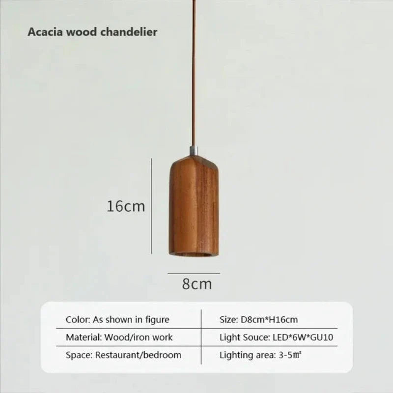 NordicGlow - Scandinavische Houten Hanglamp-1