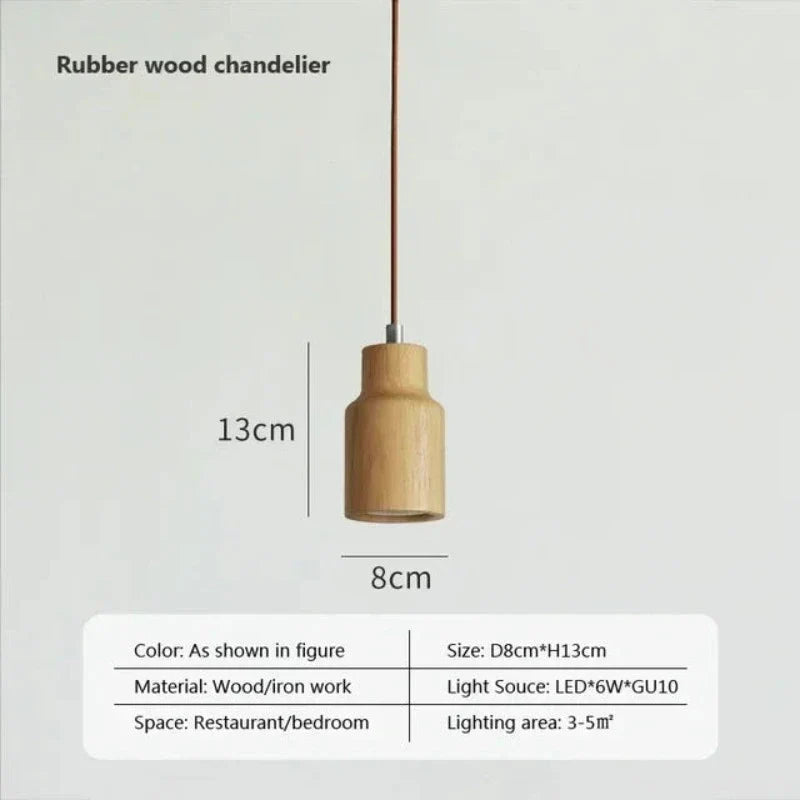 NordicGlow - Scandinavische Houten Hanglamp-6