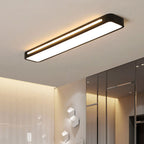 Moderne Nordic Minimalistische Lange LED Dimbare Plafondverlichting voor Woonkamer en Eetkamer