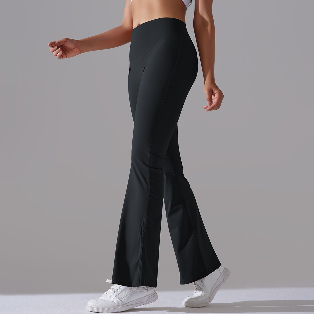 Sculpt & Flare Hoge Taille Gym Leggings