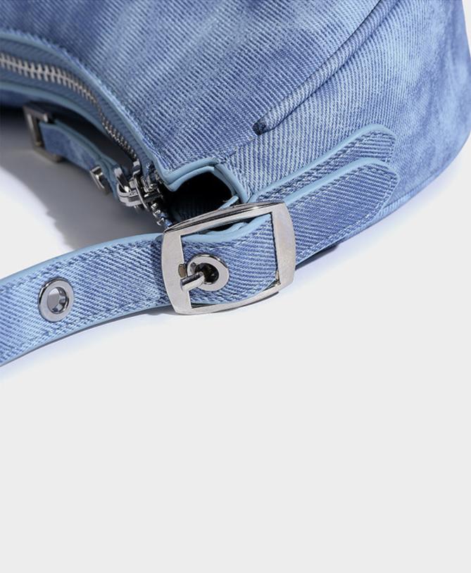 Kaida Buckle Hobo Halve Maan Tas