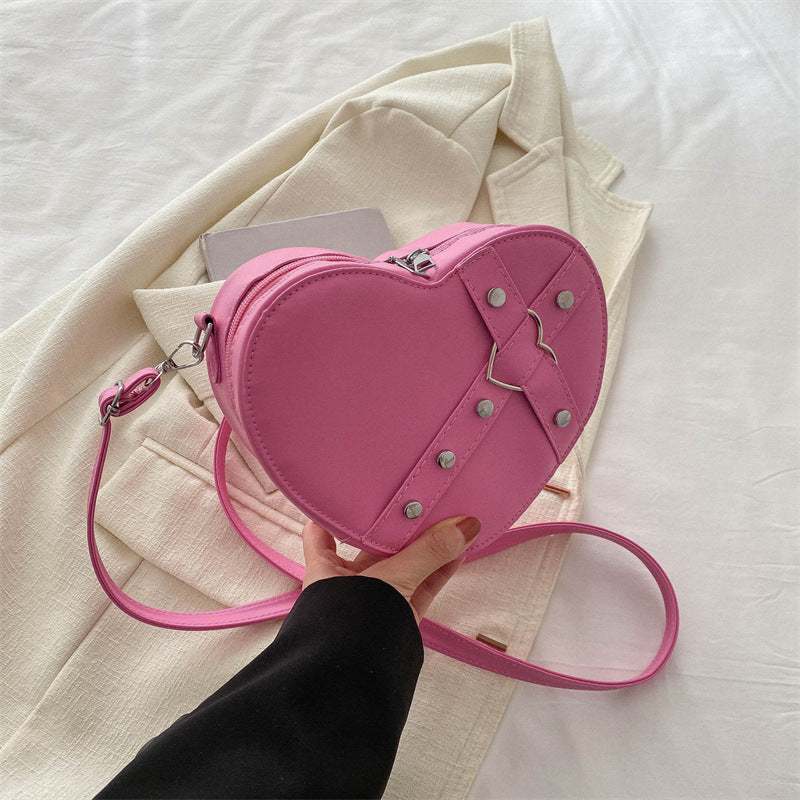 Rebel Hart Cross-Body Tas
