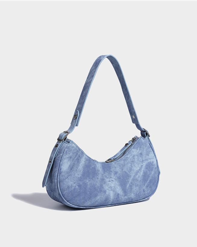 Kaida Buckle Hobo Halve Maan Tas