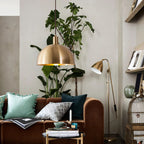 NovaBrass - Klassieke Messing Hangende Plafond LED Lamp