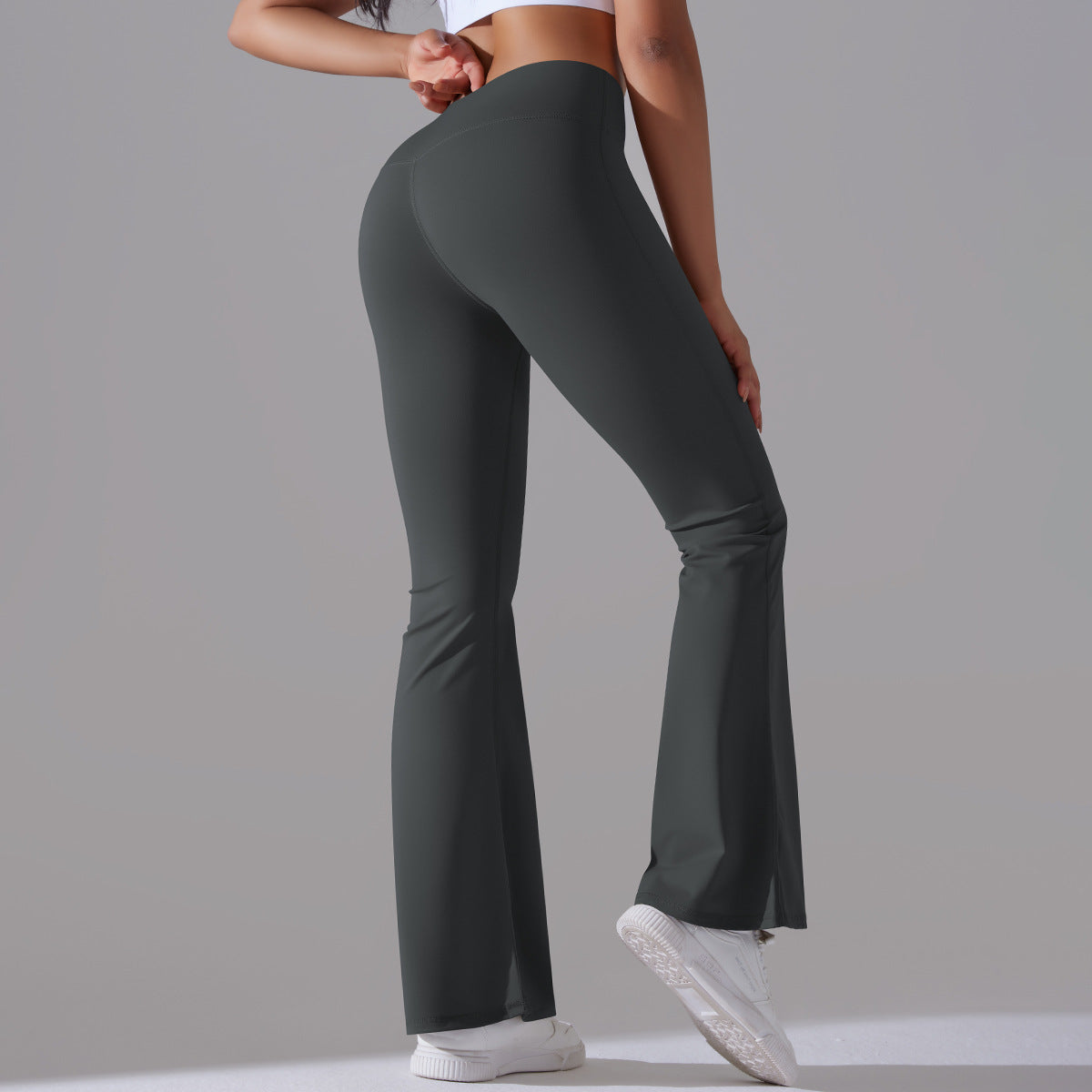 Sculpt & Flare Hoge Taille Gym Leggings