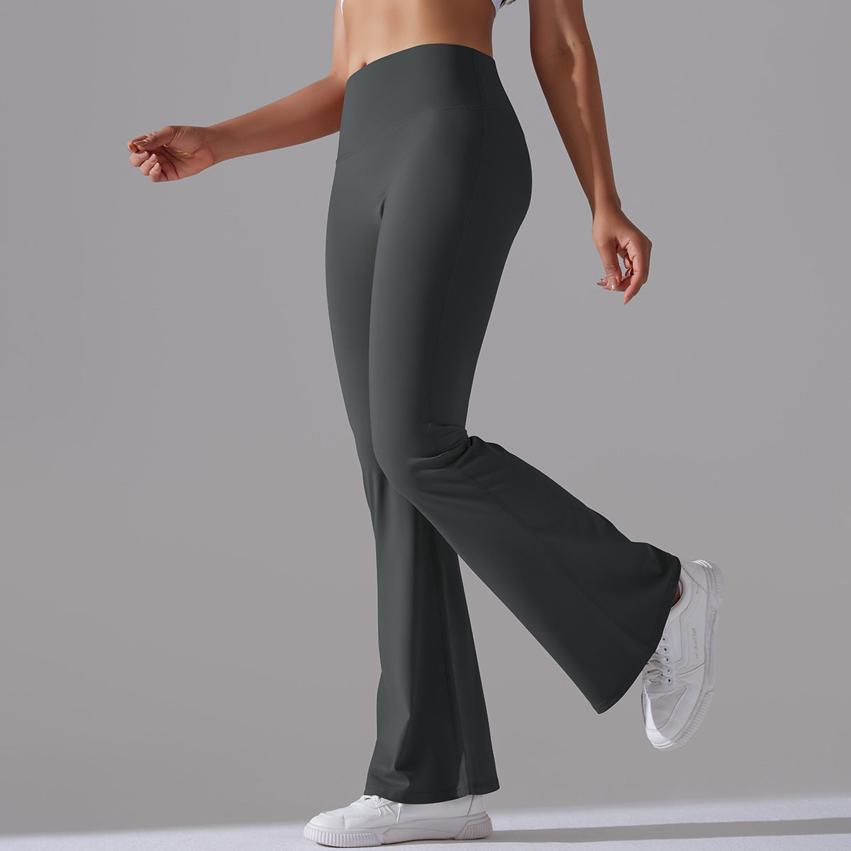 Sculpt & Flare Hoge Taille Gym Leggings