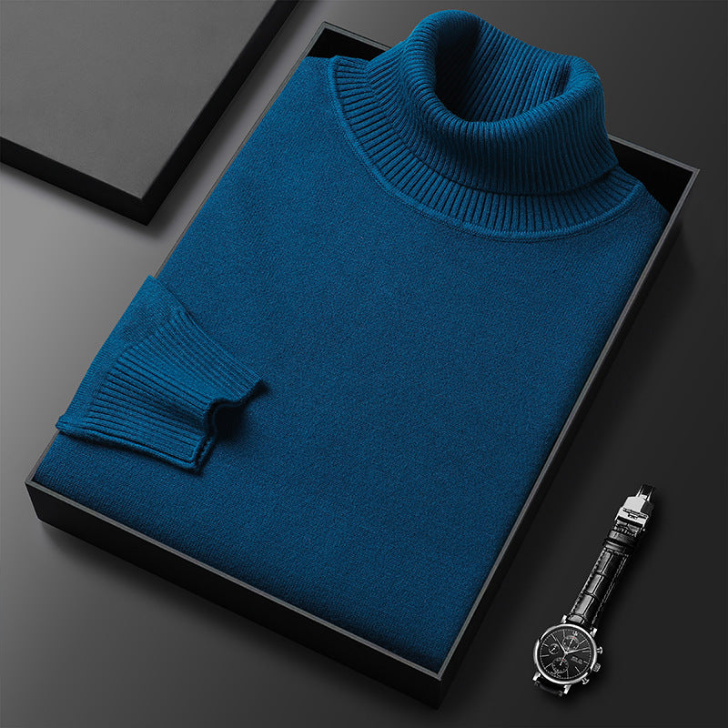 Klemens - Luxe Lijn: Heren Cashmere-Katoen Coltrui