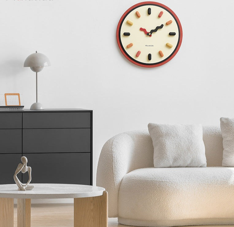 3D Nordic Silent Wandklok – Milieuvriendelijk eigentijds ontwerp voor woonkamers