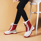 Dameslaarzen Warm Gevoerd Waterdicht Antislipzool Winter