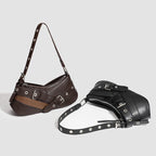 Kylie Buckle-Strap Schoudertas