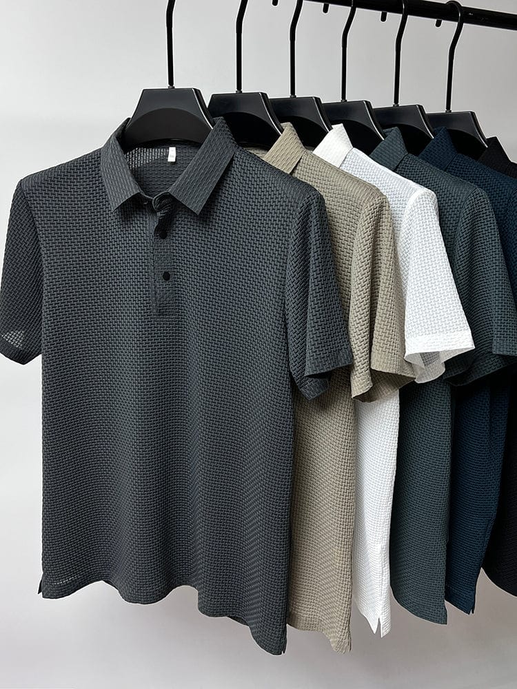T Shirt Mesh Details Ademend Comfort Heren Luchtcirculatie