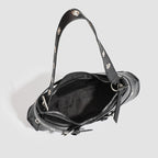 Kylie Buckle-Strap Schoudertas