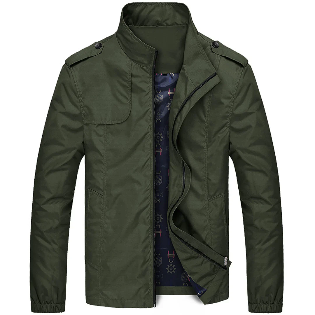 Sivo Zomerjas voor Heren Lichtgewicht Ademend Waterafstotend Perfect voor Casual Looks