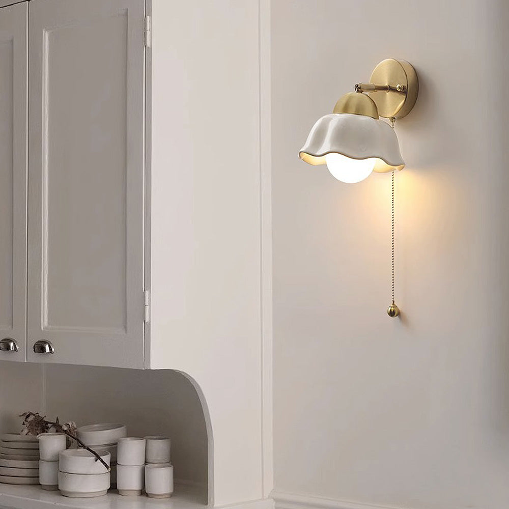 Ombre Franse wandlamp 1