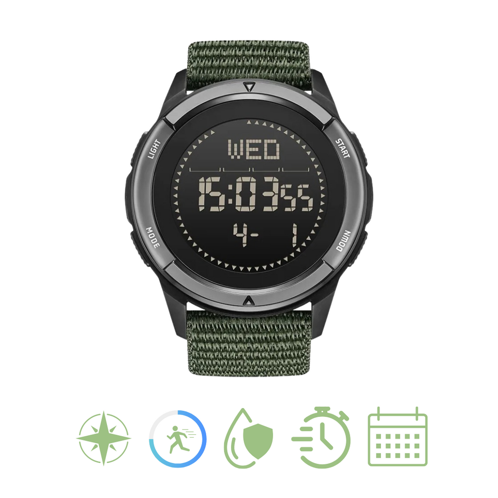 Avontuur Horloge Summit Pulse Waterdicht en Lichtgewicht voor Avonturiers