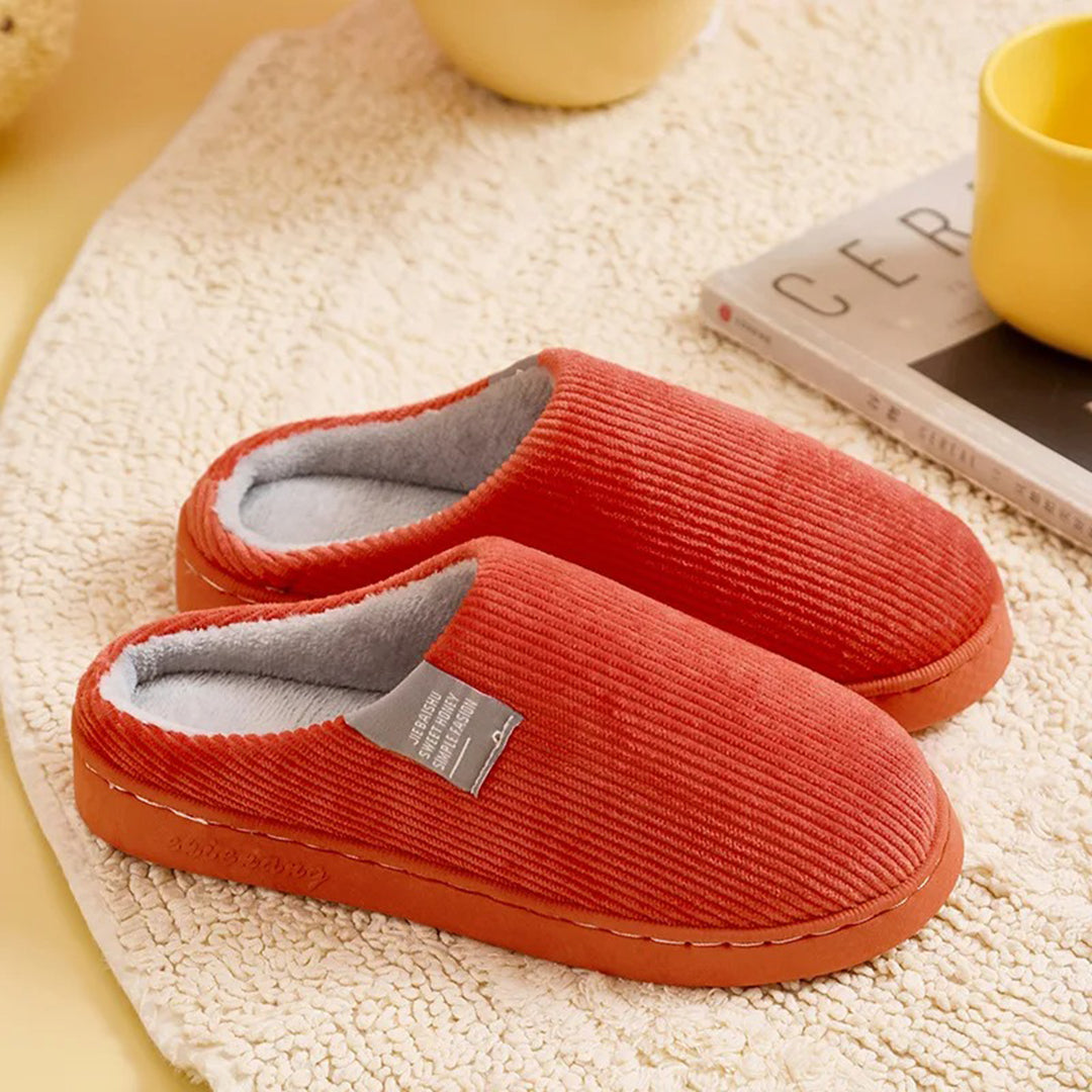 Instap Pantoffels Dames Met Warme Zachte Voering Binnen - Sloffen - Pantoffels