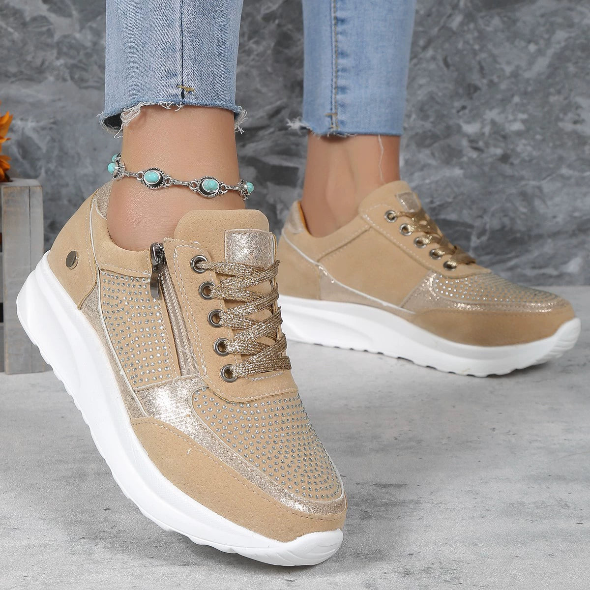 Orthopedische casual bunionschoenen voor dames – comfortabel en ondersteunend 1