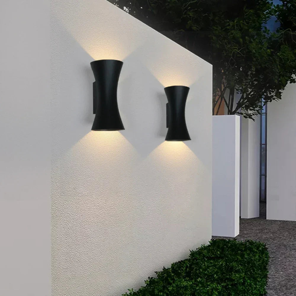 AquaRay - Waterbestendige Aluminium Wandlamp