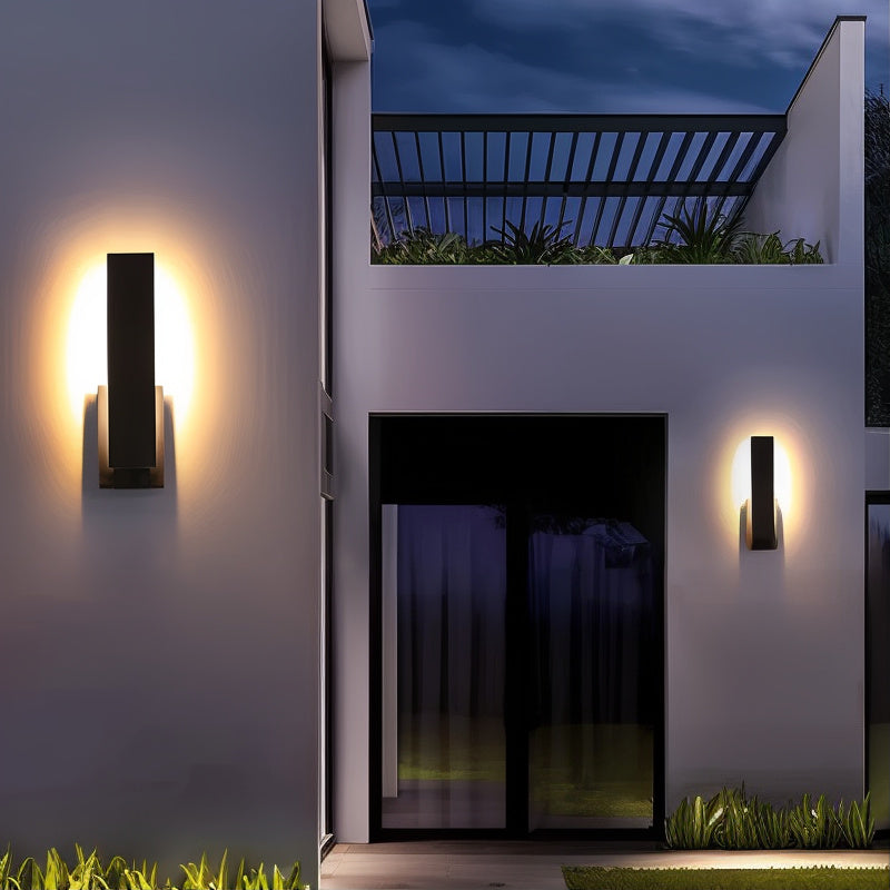 LumiVibe - Elegante Weerbestendige Wandlamp