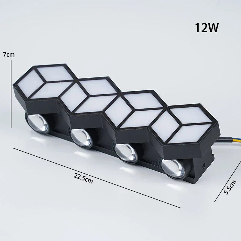 AeroShield - Weerbestendige LED Wandlamp
