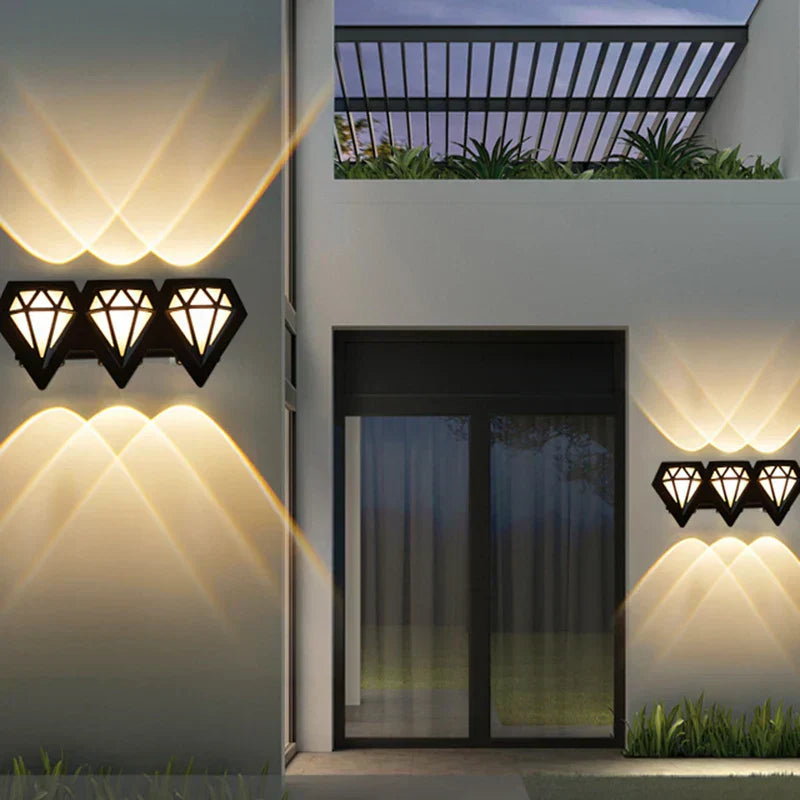 HydroLume - Duurzame Waterdichte Wandlamp