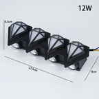 HydroLume - Duurzame Waterdichte Wandlamp