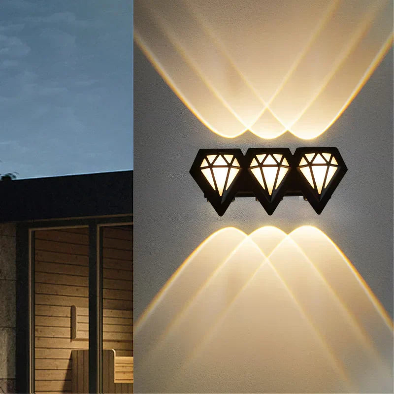HydroLume - Duurzame Waterdichte Wandlamp