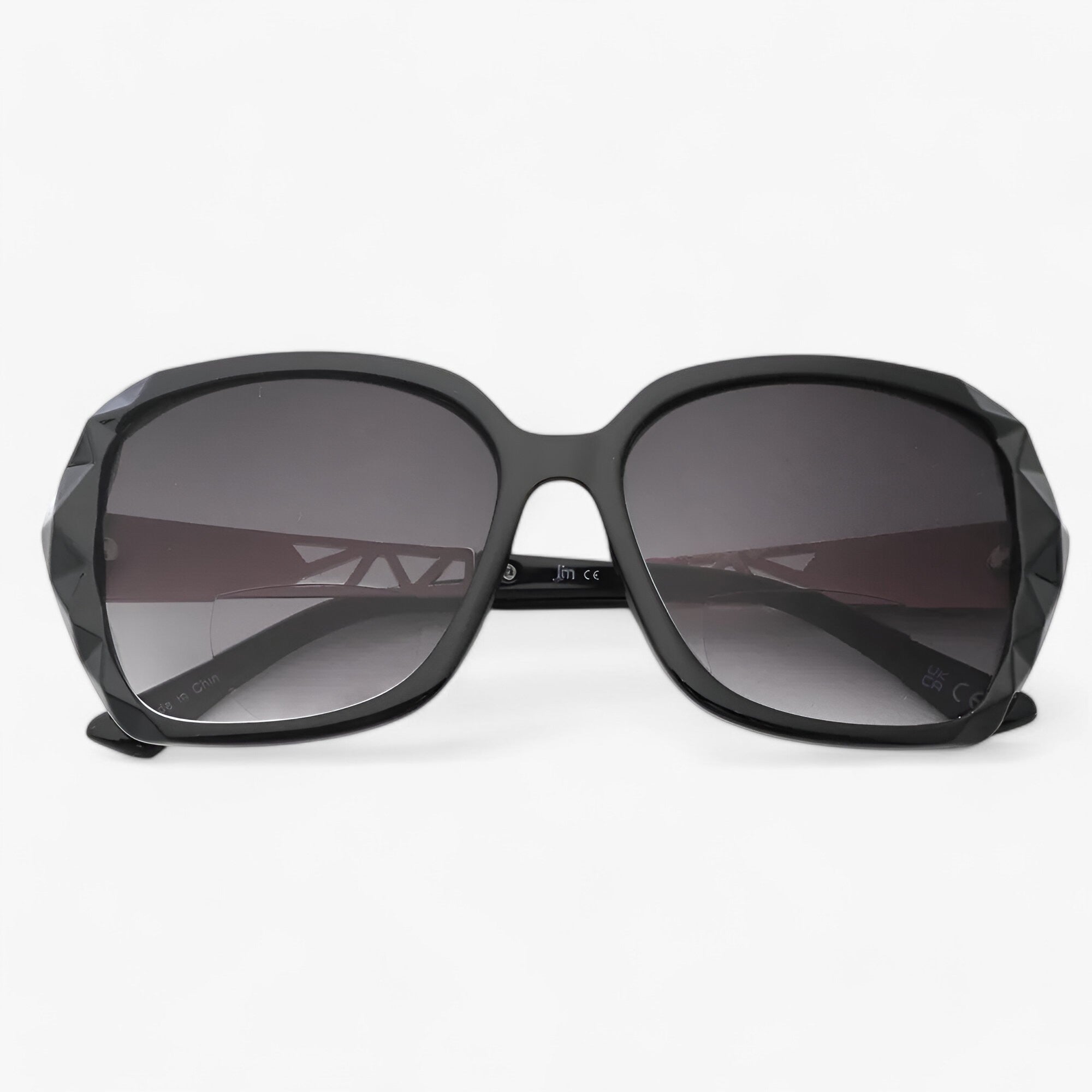 Oversized Zonnebril Dames met UV-bescherming – Zwart, Ultralicht 7