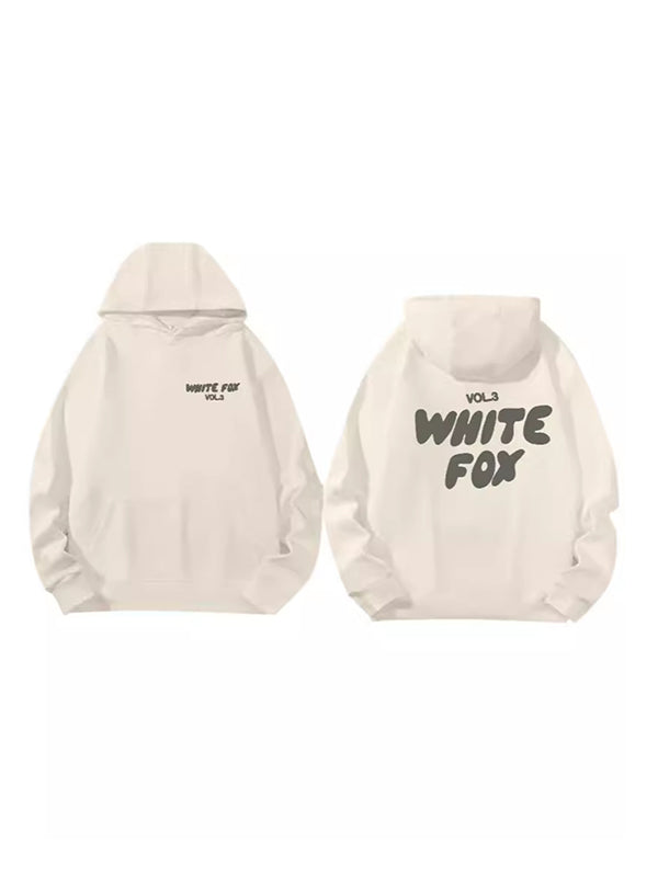 Oversized hoodie met veelkleurige jaren 2000-letterprint 1