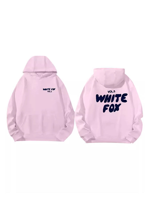 Oversized hoodie met veelkleurige jaren 2000-letterprint 3
