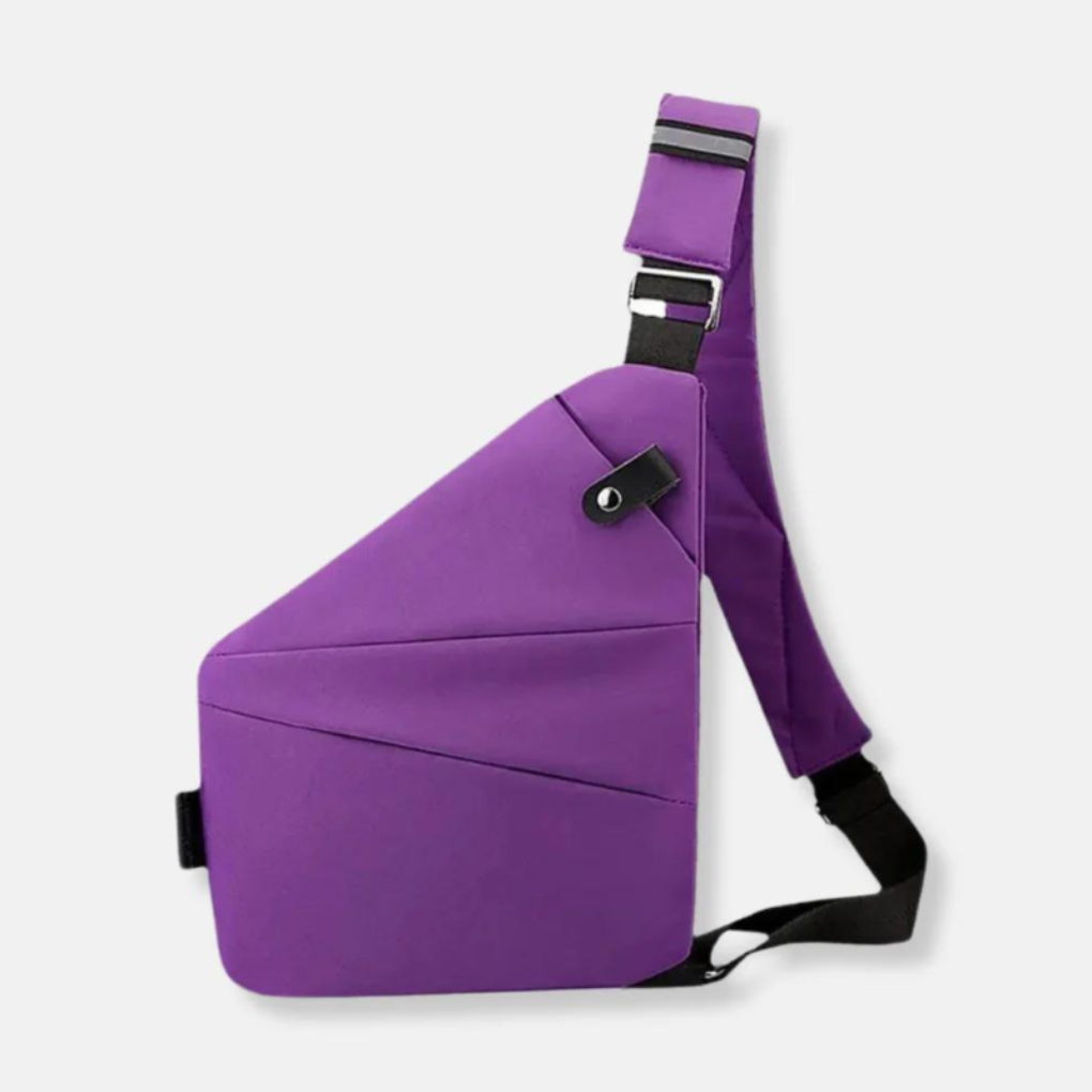 Minimalistische Diefstalbeveiligde Crossbody-tas Opslag