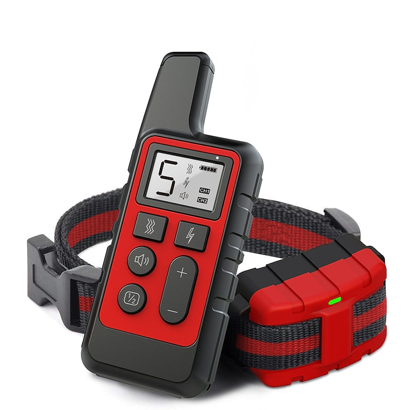 Pawfey AdvancedPro Oplaadbare Waterdichte Honden Trainingshalsband