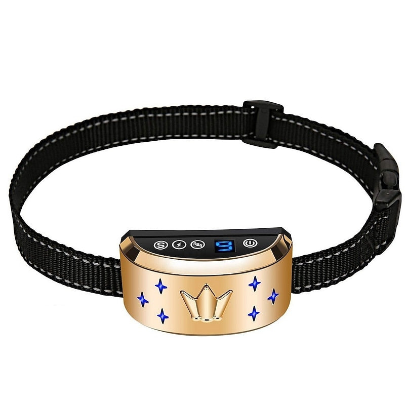 Premium Verstelbare Anti-Blaff Hondentrainingshalsband met Waterdichte Functie en Veiligheidsinstellingen
