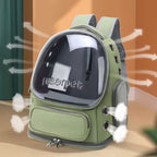 Katdrager Rugzak met Transparant Bubbvenster