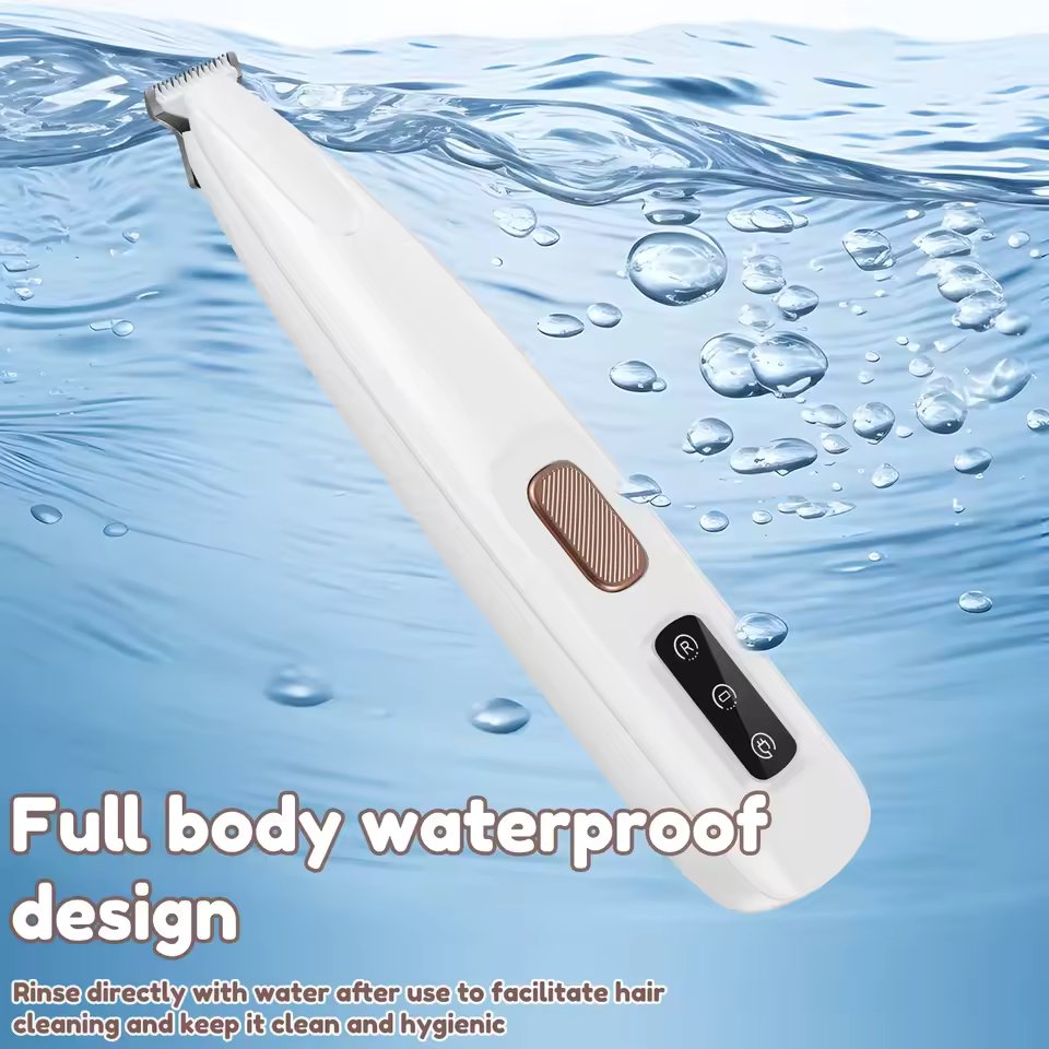 Hondpoottrimmer met LED-lamp - Draadloos en USB-oplaadbaar