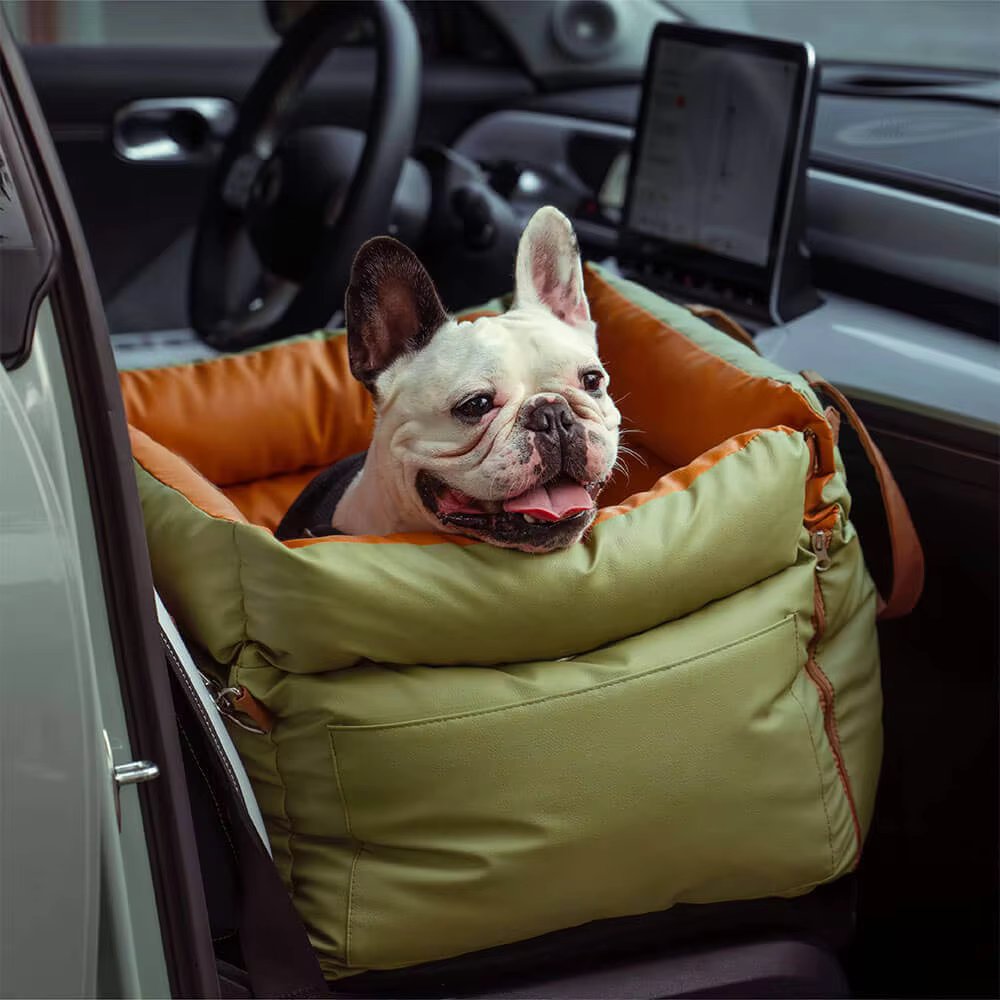 Hond Booster Autostoel met Uitbreidbaar Bed