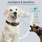 Anti-Bark Hondenhalsband met Slimme Bescherming en Meerdere Niveaus van Gevoeligheid